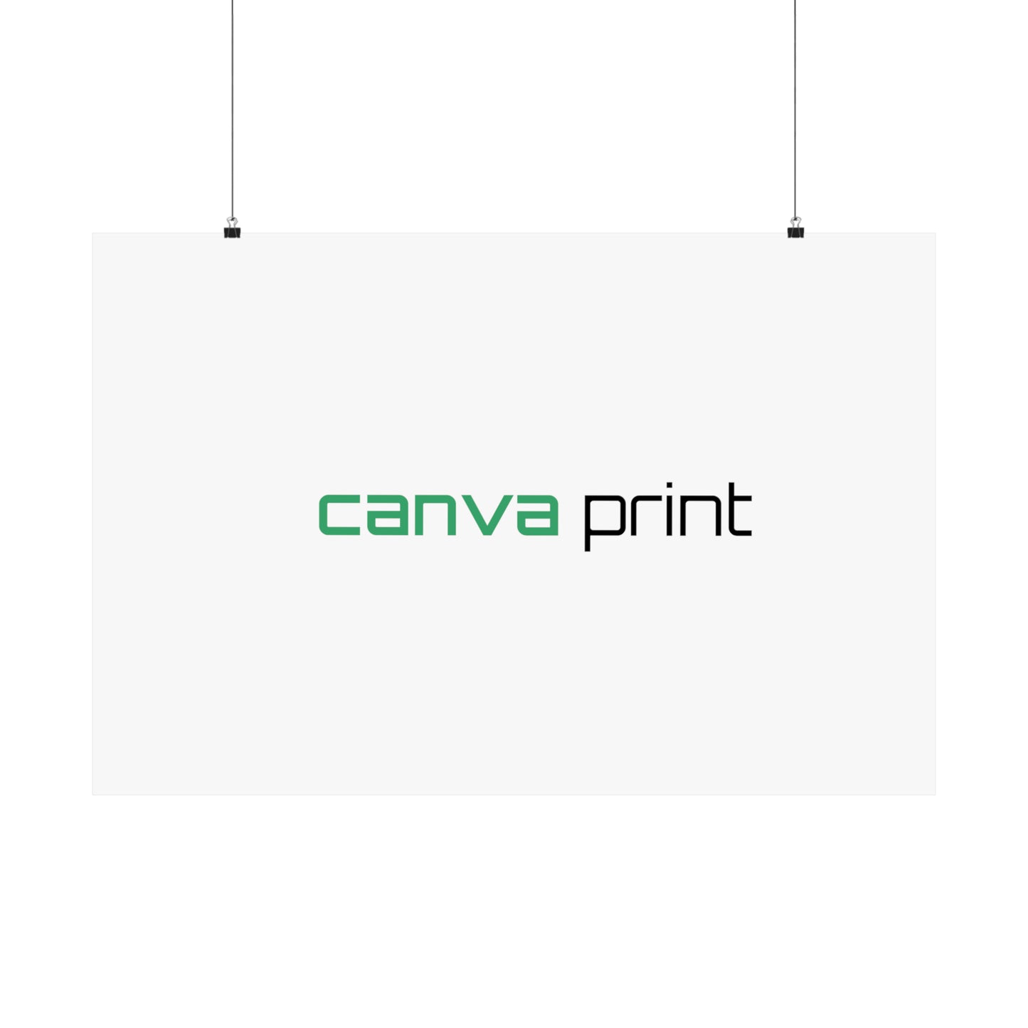 Matte Horizontal Posters