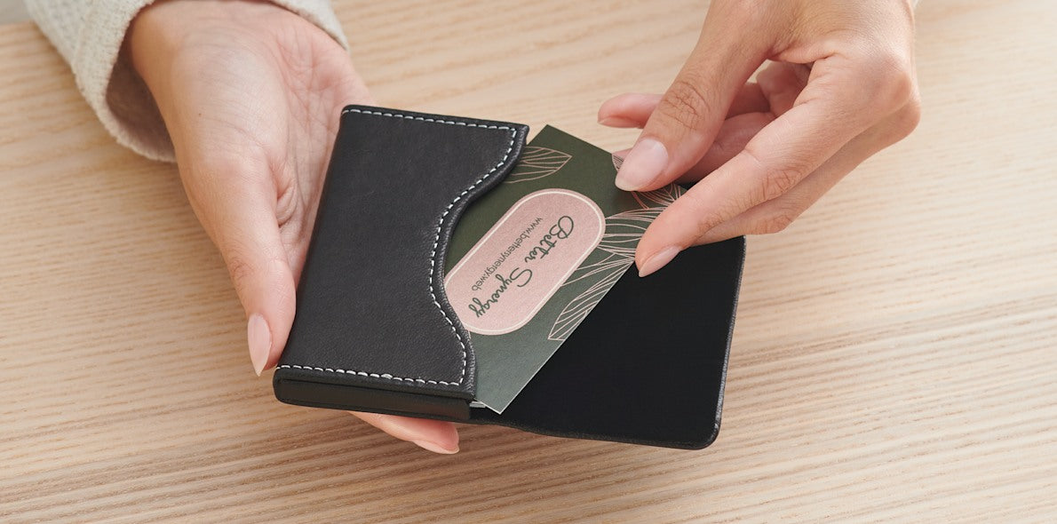 Leatherite Visiting Cards Holder