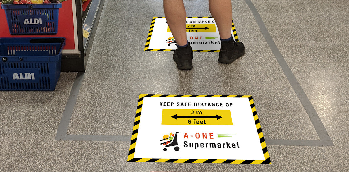 Custom Floor Stickers