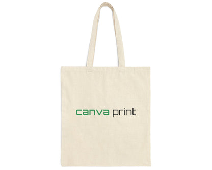 Cotton Canvas Tote Bag