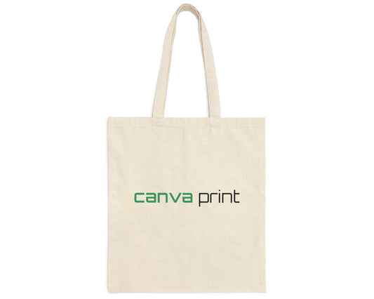 Cotton Canvas Tote Bag