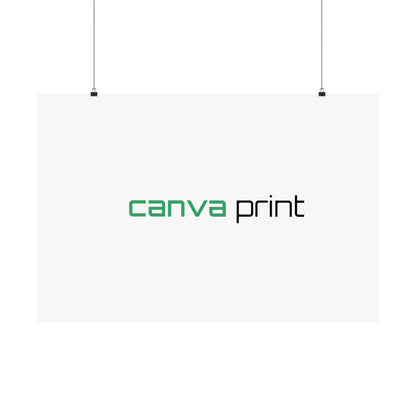 Matte Horizontal Posters