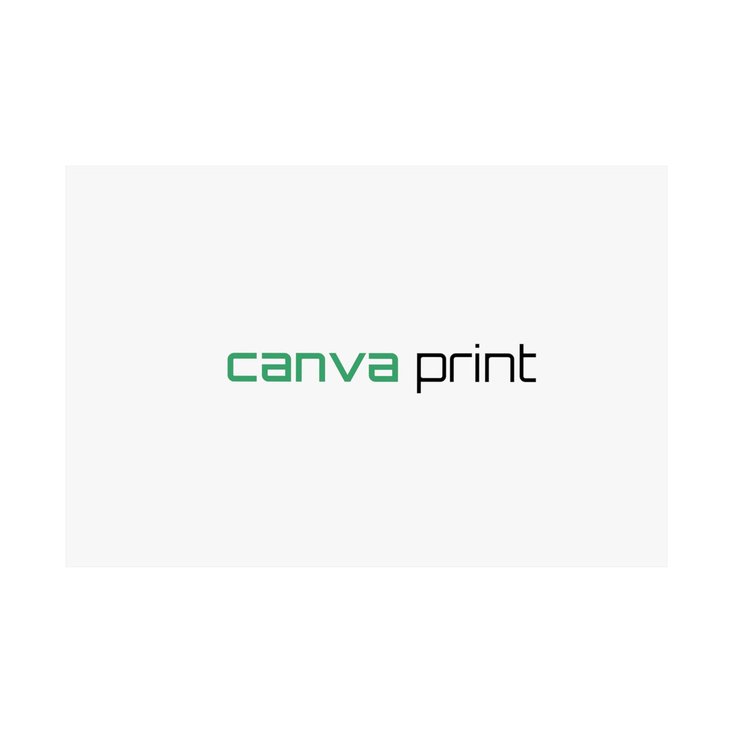 Matte Horizontal Posters