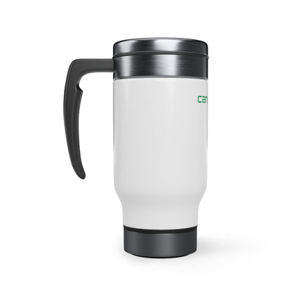 Stainless Steel Travel Mug with Handle