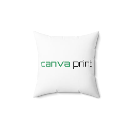 Spun Polyester Square Pillow