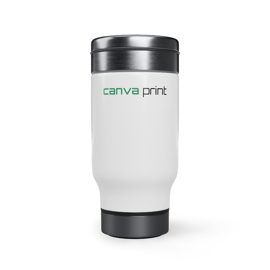 Stainless Steel Travel Mug with Handle