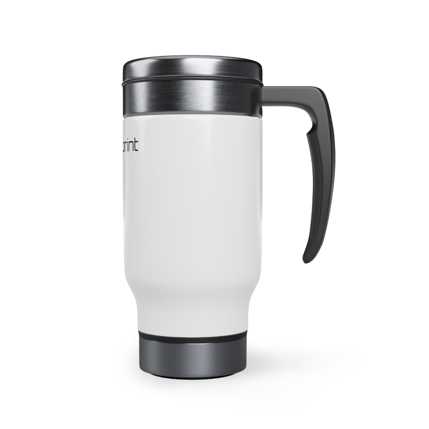 Stainless Steel Travel Mug with Handle