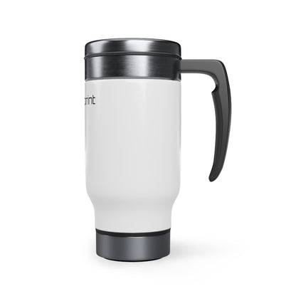 Stainless Steel Travel Mug with Handle