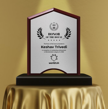 Customised Trophy
