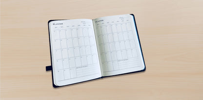 Diary With Pen Holder