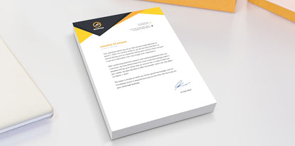 Custom Letterhead Pads