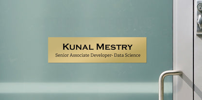 Name Plates for office