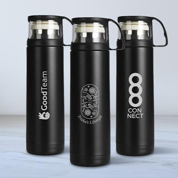 Stainless Steel Thermo Flask with Cup 500ml