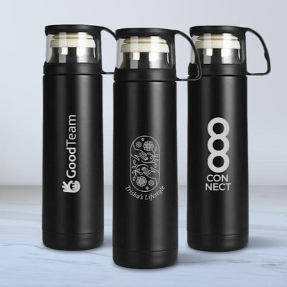 Stainless Steel Thermo Flask with Cup 500ml