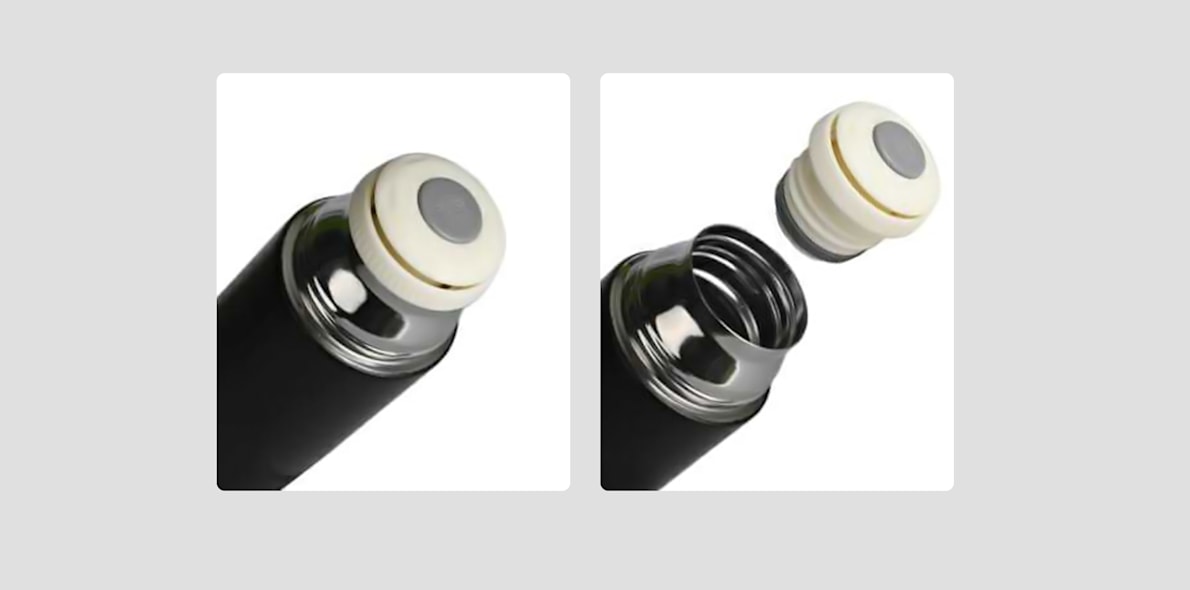 Stainless Steel Thermo Flask with Cup 500ml