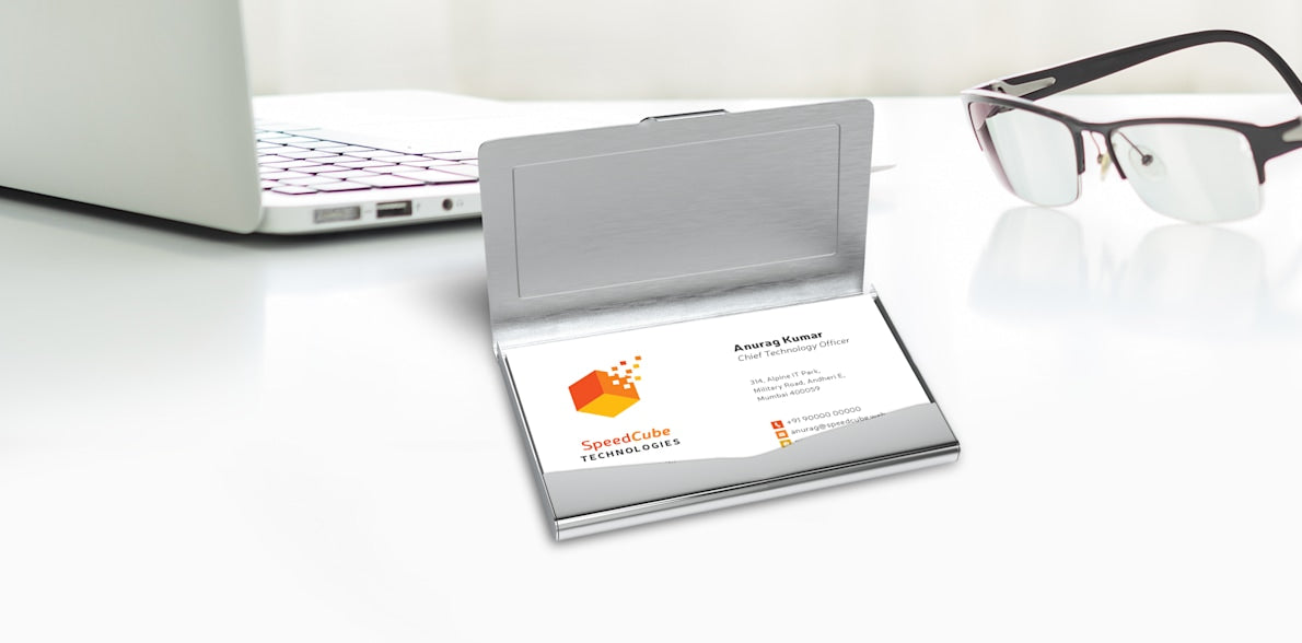 Engraved Metal Visiting Cards Holders