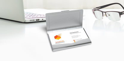 Engraved Metal Visiting Cards Holders