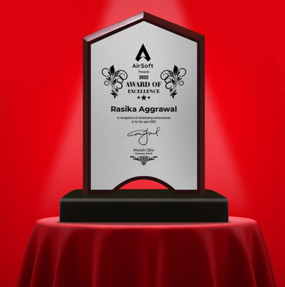 Monument Wooden Trophy