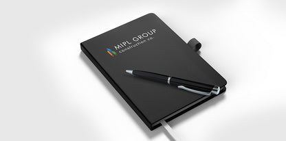 Diary With Pen Holder