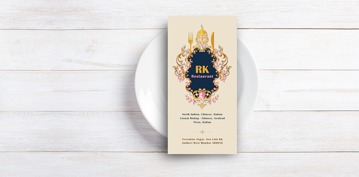 Menu Cards