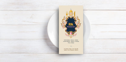 Menu Cards